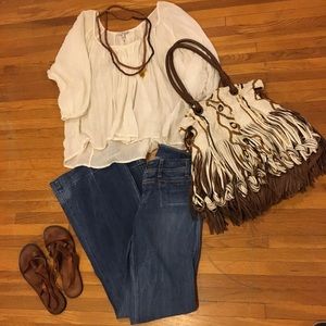 Citizens of Humanity trouser leg Jean with pockets in size 26